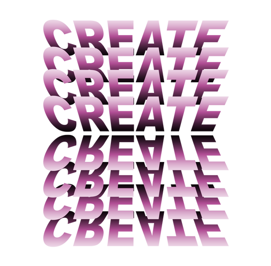 Create - Typography Art