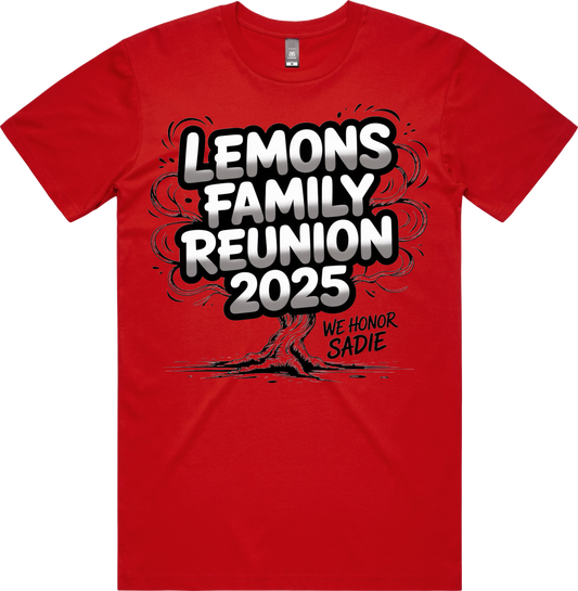 2025 Lemons Family Reunion T-Shirt